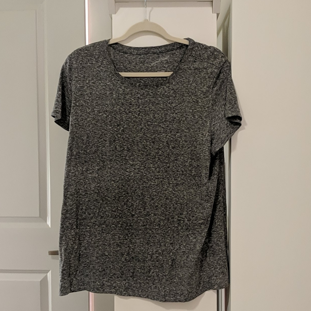 Grey Crew Neck T Shirt